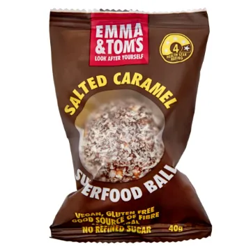 Emma & Toms - Salted Caramel Superfood Ball 40g 