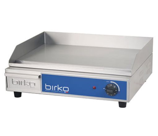 Birko Griddle Hot Plate - Small Polished - 10AMP