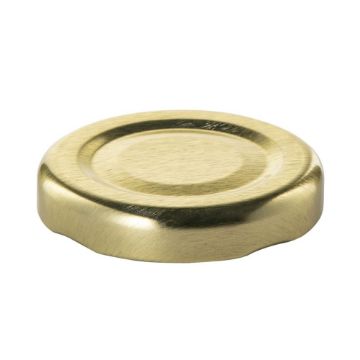 Picture of 43mm RTO Bright Gold Metal Twist Cap 0.155mm (100 per box)