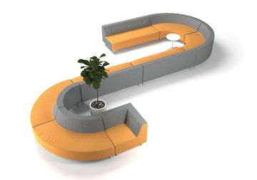 Picture of Mars Modular Sofa Curve 1250x800