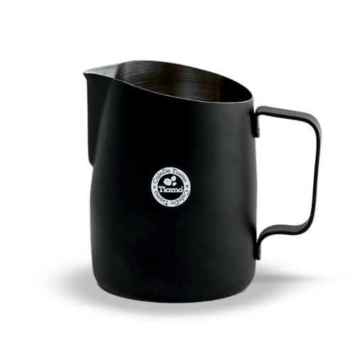Tiamo Tapered Coloured Milk Jug Black