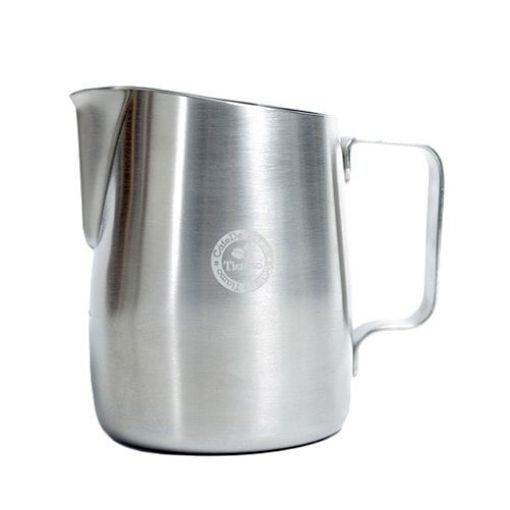 Tiamo Tapered Coloured Milk Jug Stainless Steel