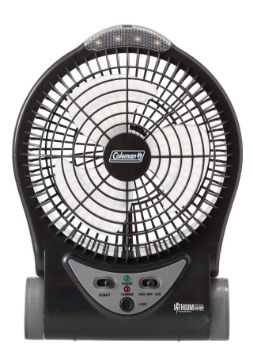 Picture of Coleman - Coleman - Fan Lithium Ion Rechargeable Table (6")