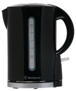 Westinghouse 1.7L Plastic Kettle Black