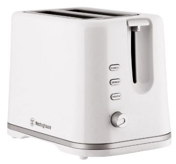 Westinghouse 2 Slice Plastic Toaster White