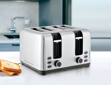 Westinghouse 4 Slice Toaster Stainless Steel