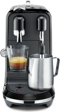 Breville - Nespresso Creatista Uno Coffee Machine - Black Sesame