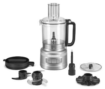 Kitchenaid 9 Cup/2.1L Food Processor Contour Silver