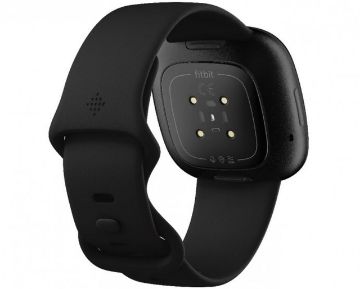 Fitbit Versa 3 Advanced Fitness Watch - Black/Black