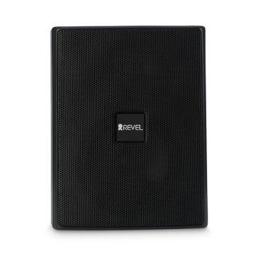 Revel - Pair 5.25" 2 way External Outdoor Wall Mounted Speaker - Black